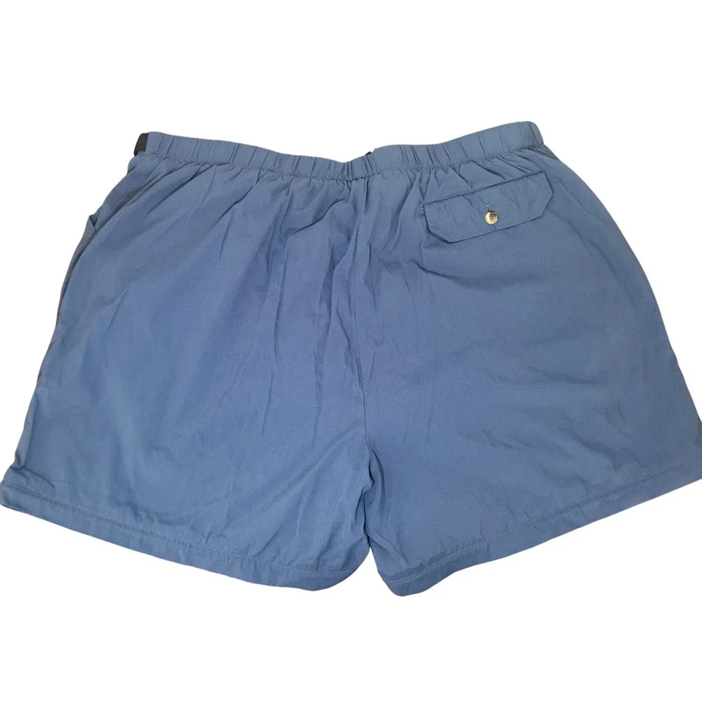 Sportif XXL Men's‎ Blue Nylon Outdoor Hiking Shorts with Liner
